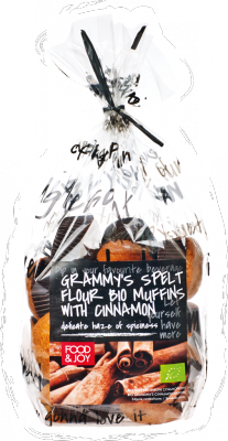 Grammy’s bio muffins with cinnamon