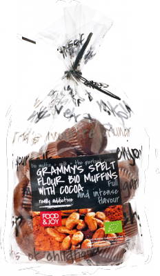 Grammy’s bio muffins with cocoa