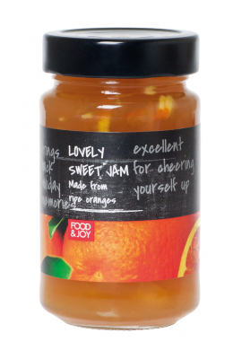Lightly sweetened orange jam