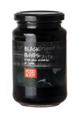 Black pitted Hojiblanca olives